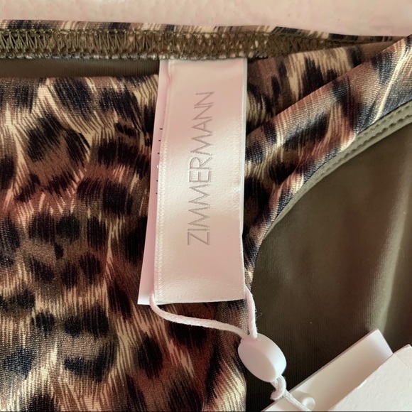 ZIMMERMANN  SURAYA FRILL TIE FRONT BIKINI - Picture 6 of 10